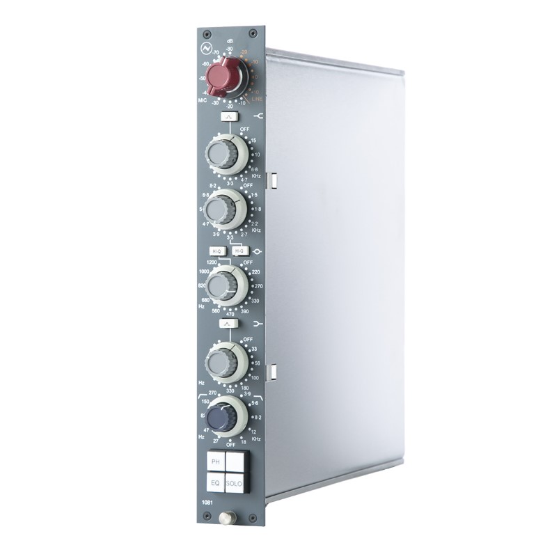 1081 Mono Mic Preamp & EQ Module (Vertical) Cyprus, Greece, Europe